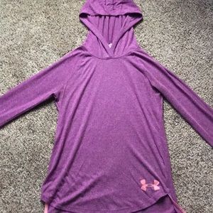 Under armour shirt.